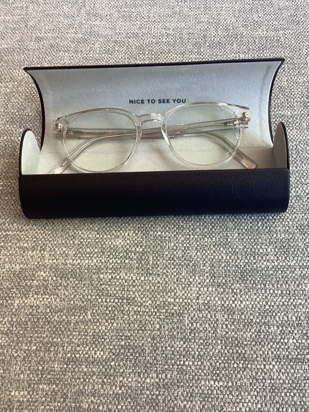 ClearnWarby Parker Durand Eyeglasses for Men